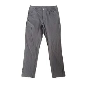 Patagonia Quandary Pants Men's 32 Gray Straight Utility Lightweight Hiking Nylon